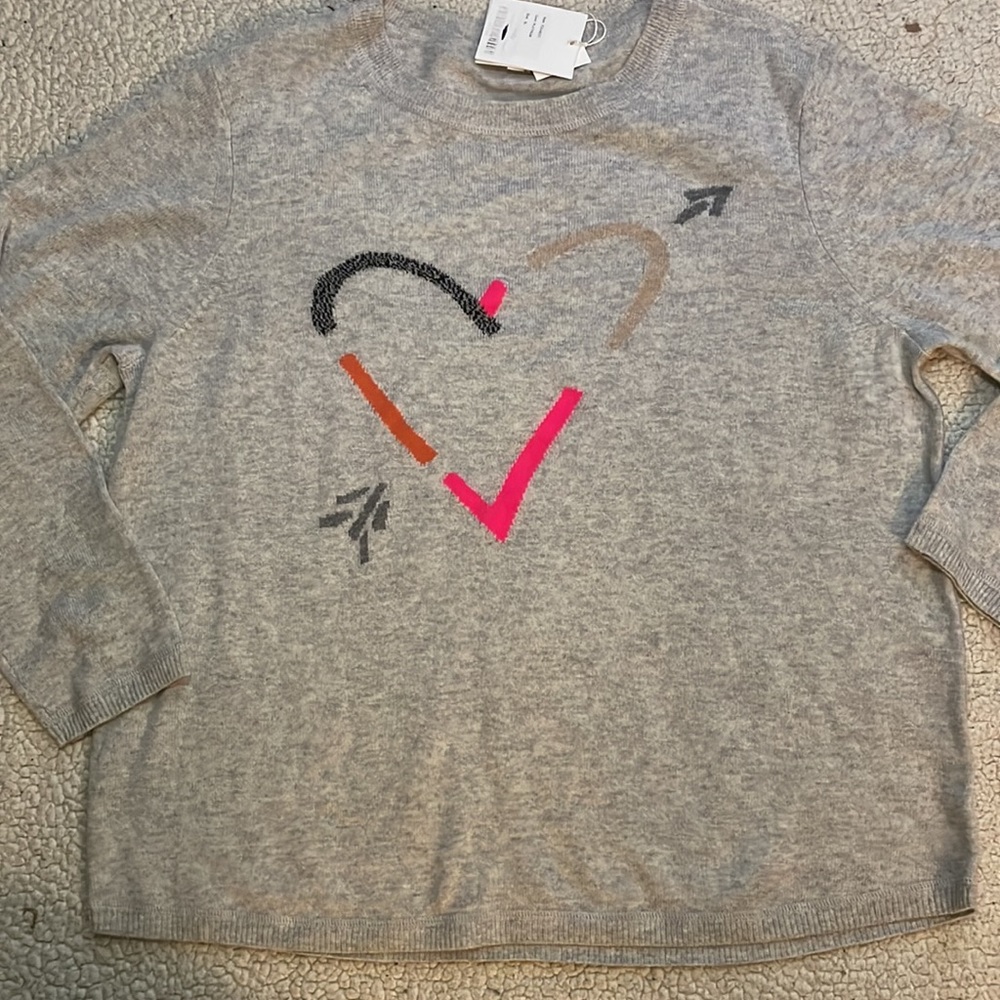Lisa Lord LT Beau & Arrow Melly Merino Wool and Cashmere Pullover Sweater XL